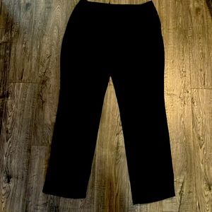 Jones New York, fully lined black dress pants